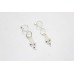 Traditional dangle women earring 925 Sterling Silver B 919